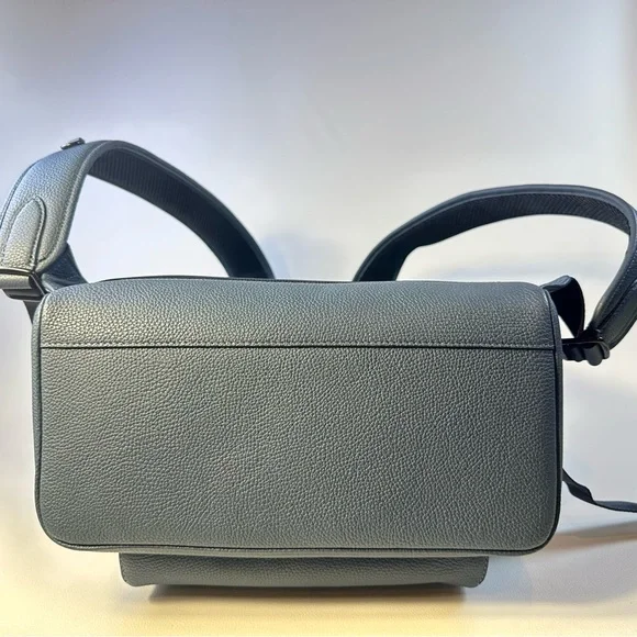 NEW Coach Charter Leather Backpack in Dark Denim Blue - Picture 7 of 13